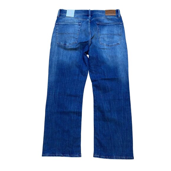 Lucky Brand Mens Easy Rider Boot Jeans 36x30 Advanced Stretch Denim CoolMax All - Picture 2 of 9